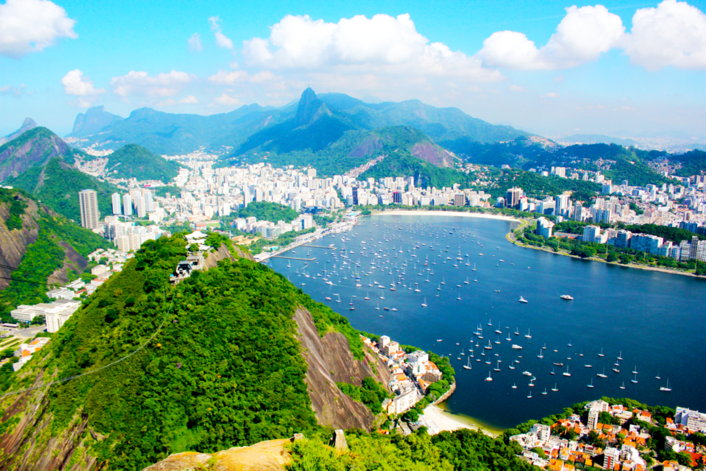 View from Sugarloaf Mountain, Rio de Janeiro