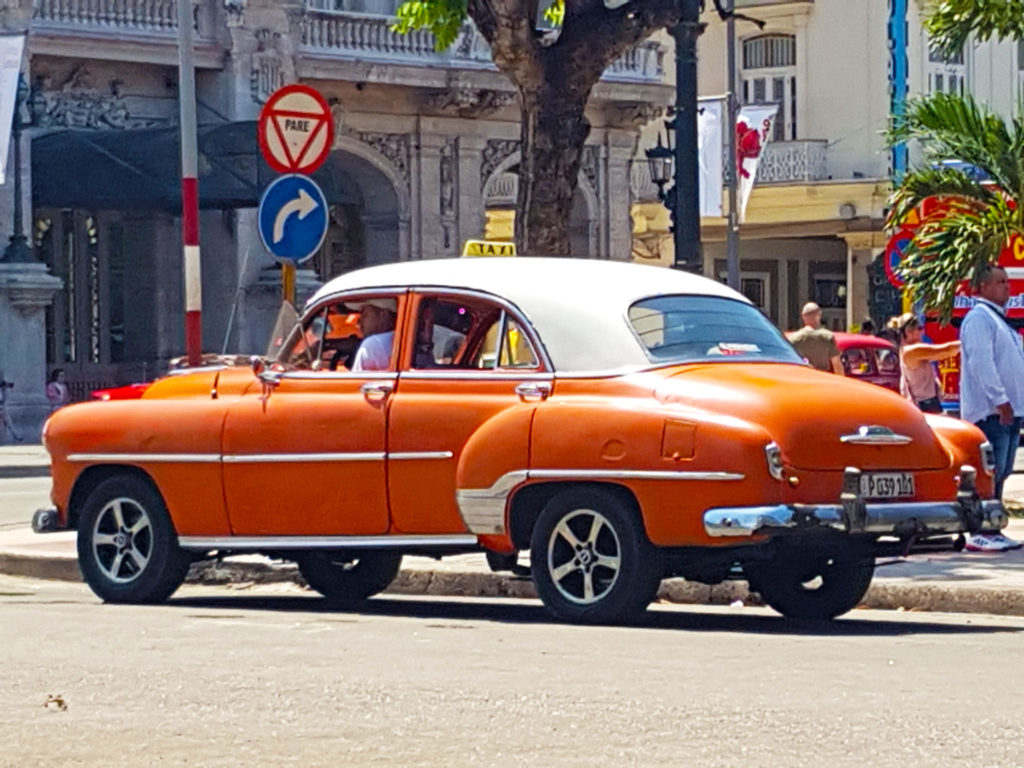 Classic American cars in Havana